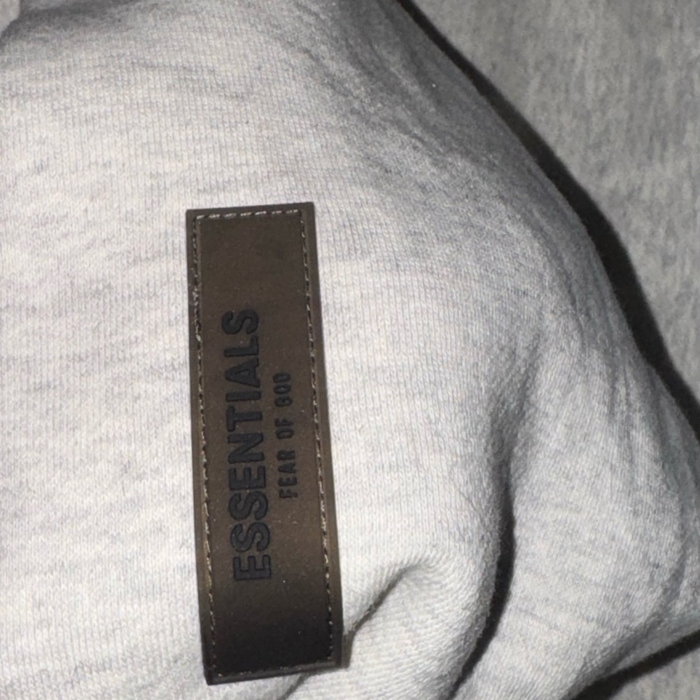 AUTHENTIC Essentials Light Oatmeal Hoodie NWT - image 6